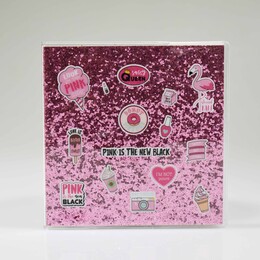 4nio - NIO-0140 PEMBE PINK SİMLİ DEFTER